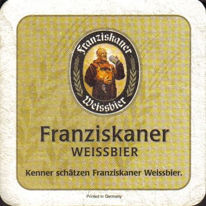 Z Vendido POSAVASOS BEEMATS SOTTOBICCHIERI BIERDECKEL TOWELS CERVEZA FRANZISKANER 02 